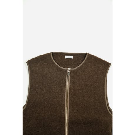 WALENODE "Innocent YAK" Zip-up vest