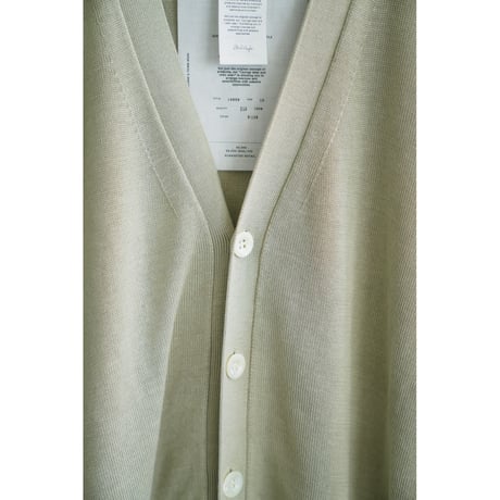 Olde H & Daughter SILK PLAIN STITCH CARDIGAN
