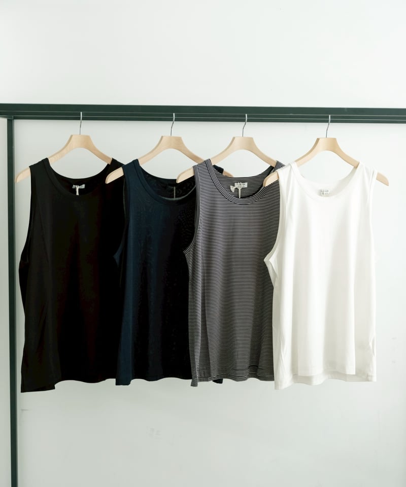MAATEE&SONS SILK天竺 TANK TOP 2 MAATEE&SONS SILK天竺 TANK TOP 2 MAATEE&SONS SILK天竺 TANK TOP 2
