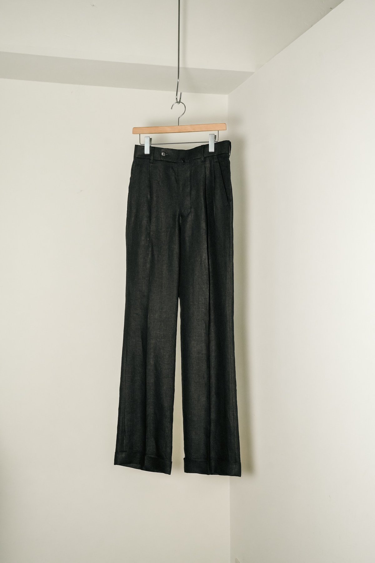 THE CLASIK LINEN HEMP TWILL TROUSERS | MusterWerk
