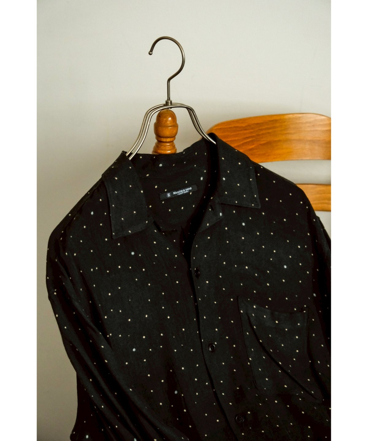 MAATEE&SONS OP COLLAR SHIRTS DOTS | MusterWerk