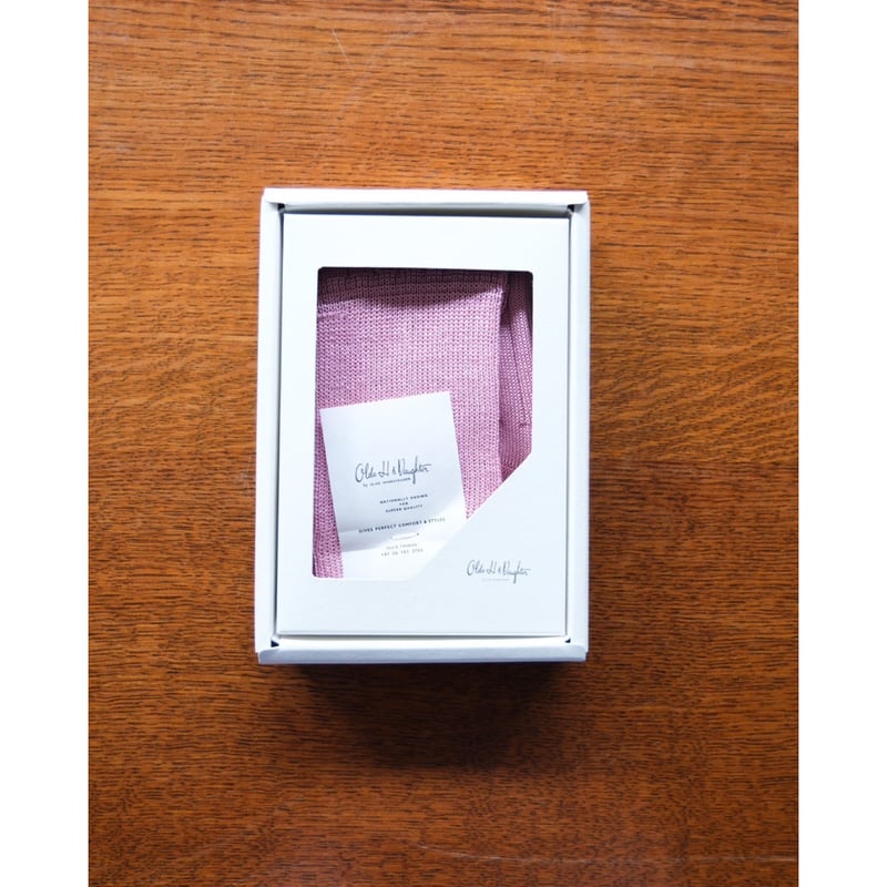 Olde H & Daughter SILK RIB SOCKS | MusterWerk