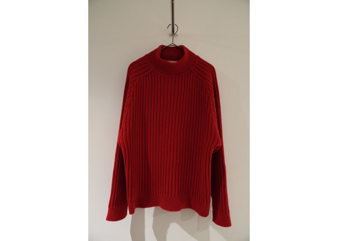 slopeslow Lamb's Cashmere Rib Mock Sweater | Mu