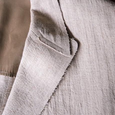 LEA BOBERG R.P.L. BLAZER - JAPANESE VINTAGE LINEN HERRINGBONE