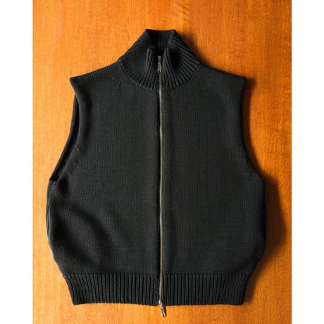 Olde H & Daughter Ex. WOOSTED WOOL DRIVERS KNIT VEST
