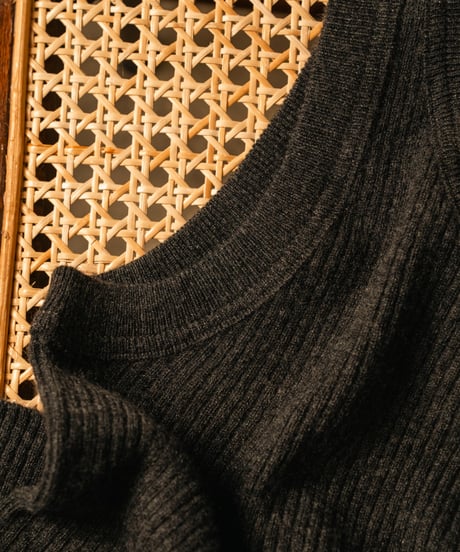 PICEA Ex. BABY CASHMERE RIB TANK TOP