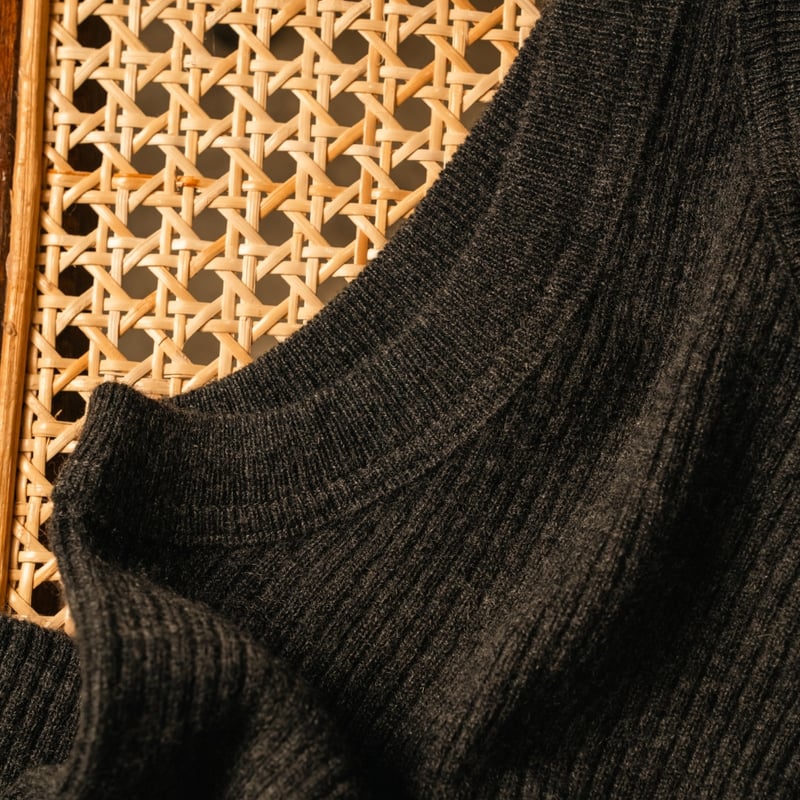 PICEA Ex. BABY CASHMERE RIB TANK TOP | MusterWerk
