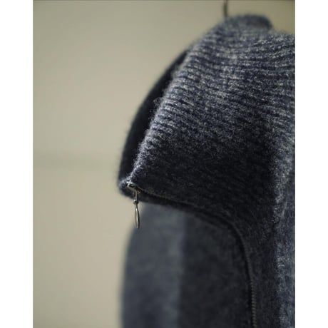 MAATEE&SONS Ex. CASHMERE ZIP UP VEST (俺のちゃんちゃんこ)