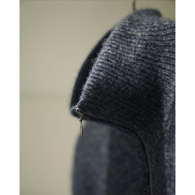 MAATEE&SONS Ex. CASHMERE ZIP UP VEST (俺のちゃんちゃんこ