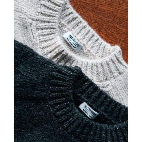 MAATEE&SONS Cash/Si MIXING YARN P/O SWEATER
