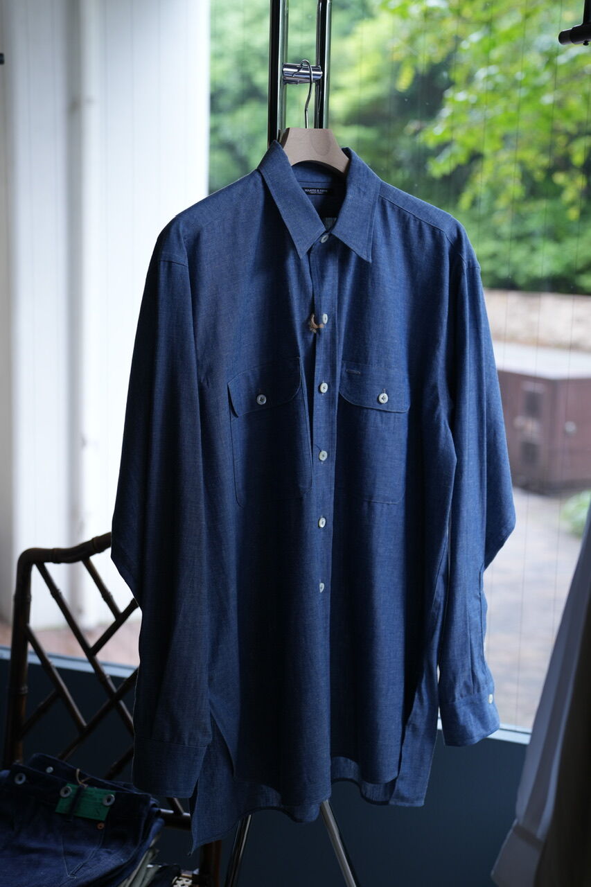 MAATEE&SONS CHAMBRAY WORK SHIRTS | MusterWerk