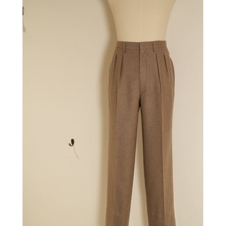 MAATEE&SONS Ex. CASHMERE/MINK COOPER PANTS