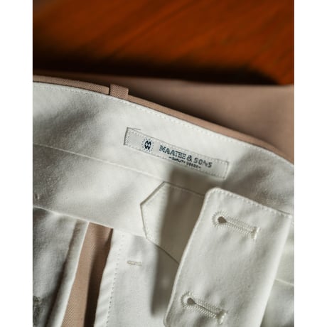 MAATEE&SONS 永遠 SLACKS "W/Pe GABA"