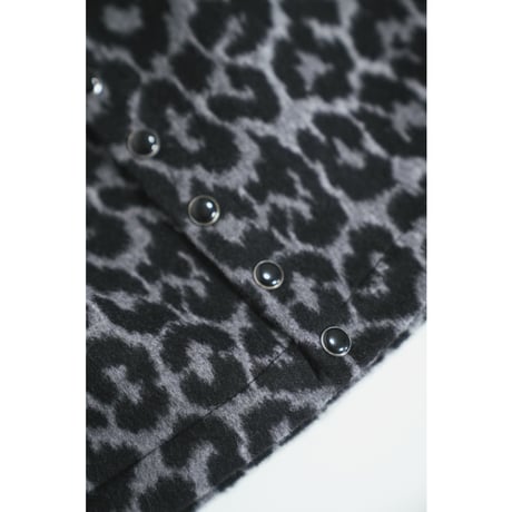 DECHAMPS LEOPARD CARDIGAN