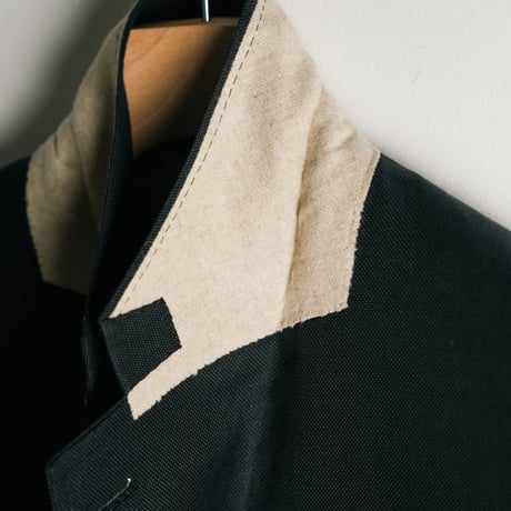 MAATEE&SONS Ex. HARD TWISTED SILK SINGLE BLAZER