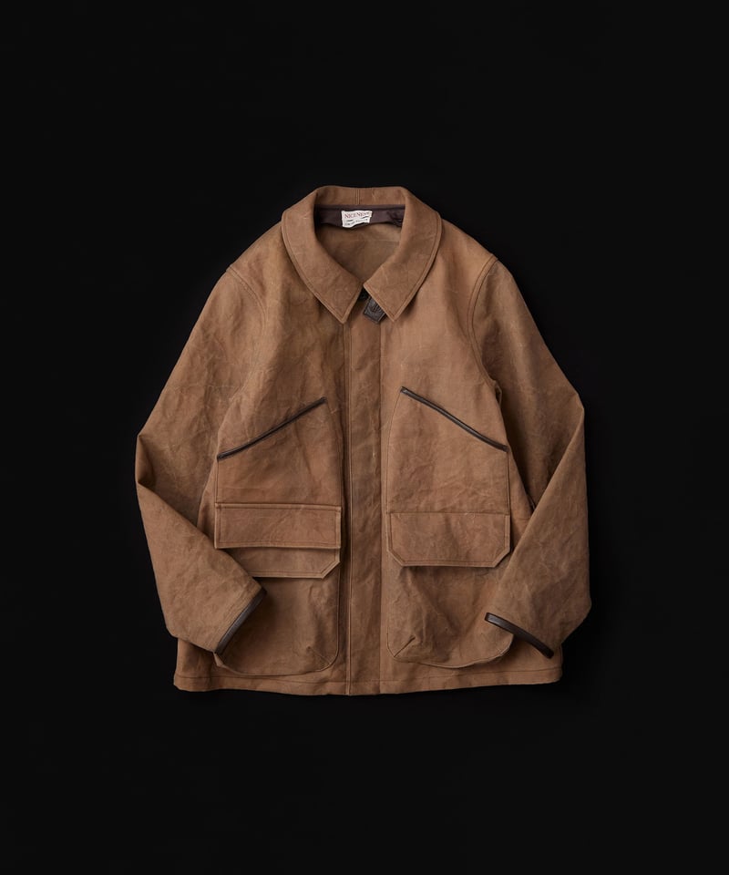 niceness p.i.sears 柿渋染ジャケット カバーオール 【公式通販】