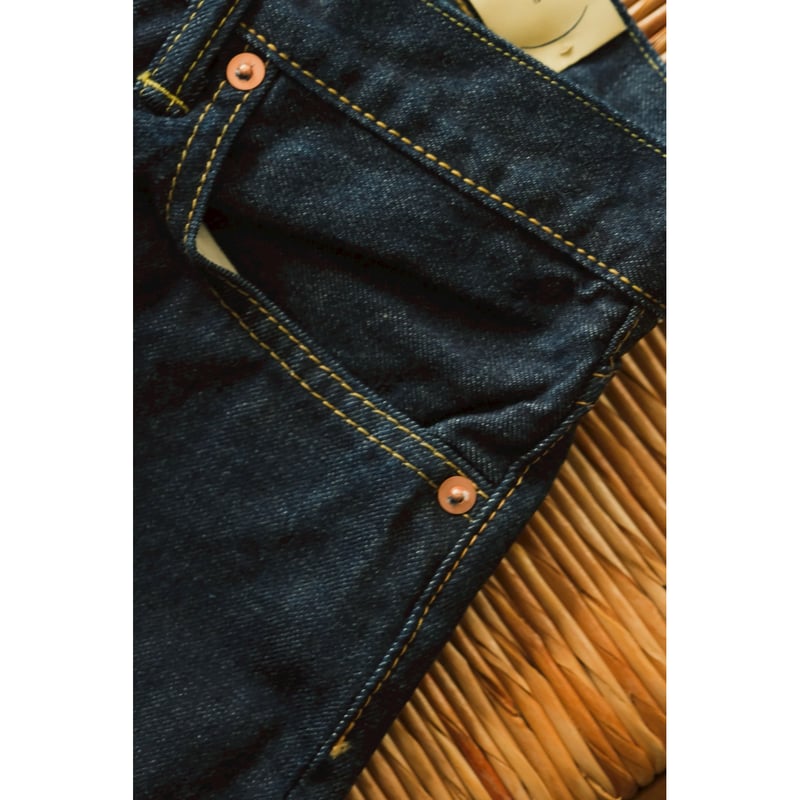 cantate Denim Flare Trousers (ONE WASH) | Muste