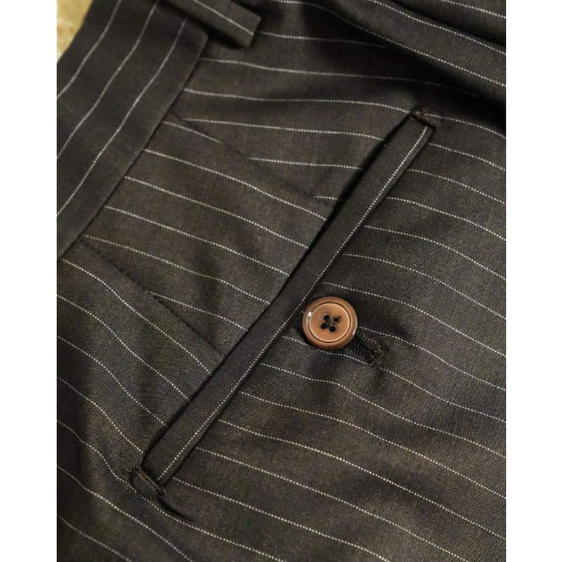 BIBOJA High Waisted Flare Trousers - No Pleat/S