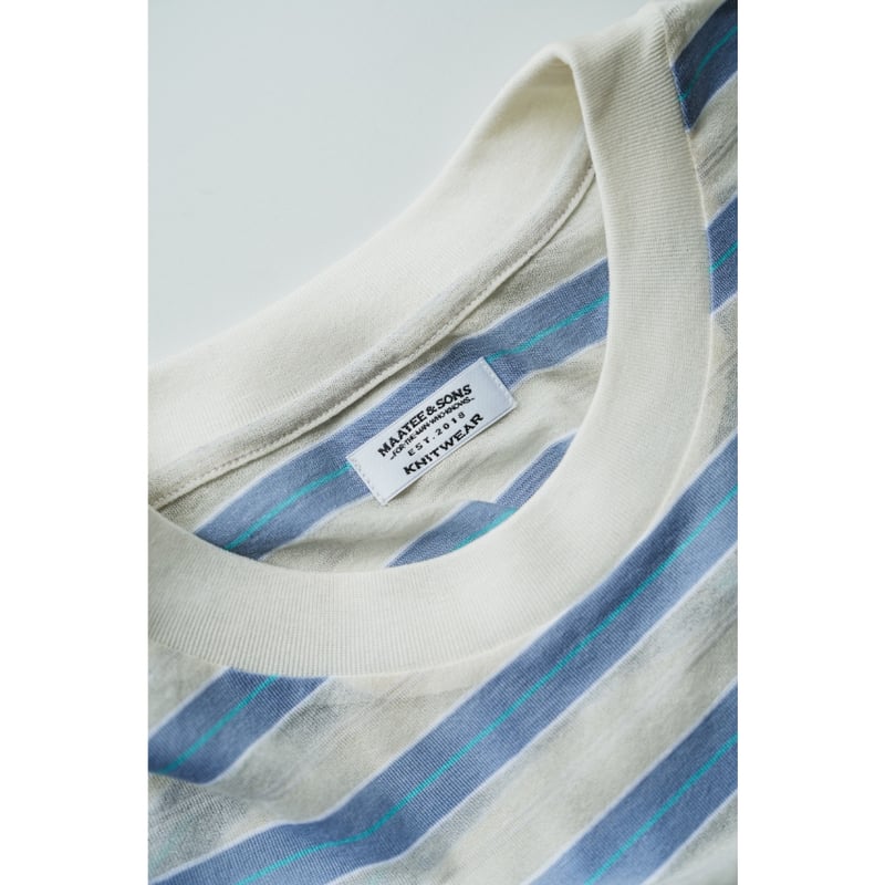 MAATEE&SONS L/S BORDER TEE | MusterWerk