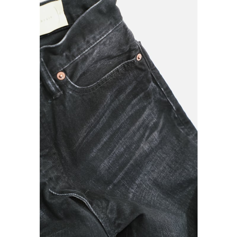 cantate Denim Flare Trousers (VINTAGE WASH) | M