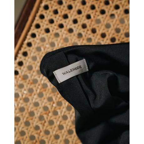 WALENODE Extreme narrow linen Haori Vest