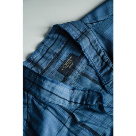 MAATEE&SONS Ex."H WOOL PLAID" ARTISAN SHIRTS