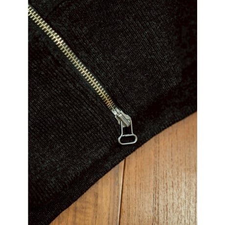 Slopeslow Ex.WOOL FRENCH TERRY FULL ZIP HOODIE