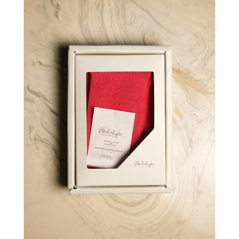 Olde H & Daughter SILK RIB SOCKS | MusterWerk