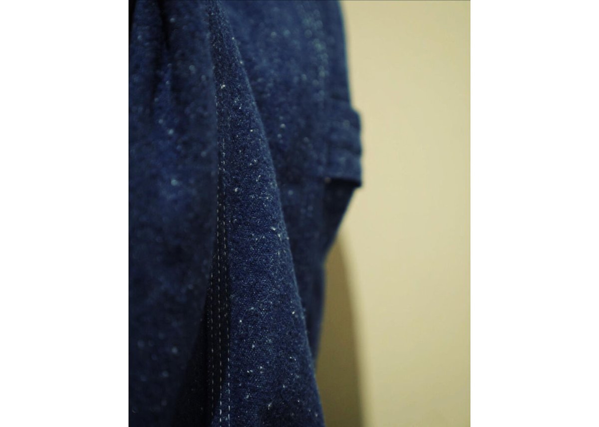 MAATEE&SONS Ex. BRUSHED SILK DENIM PAINTER PANT