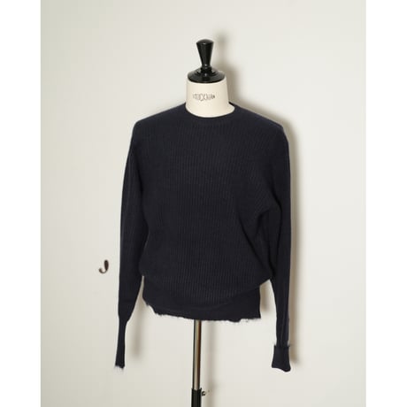 MAATEE&SONS BABY CASH WAFFLE SWEATER