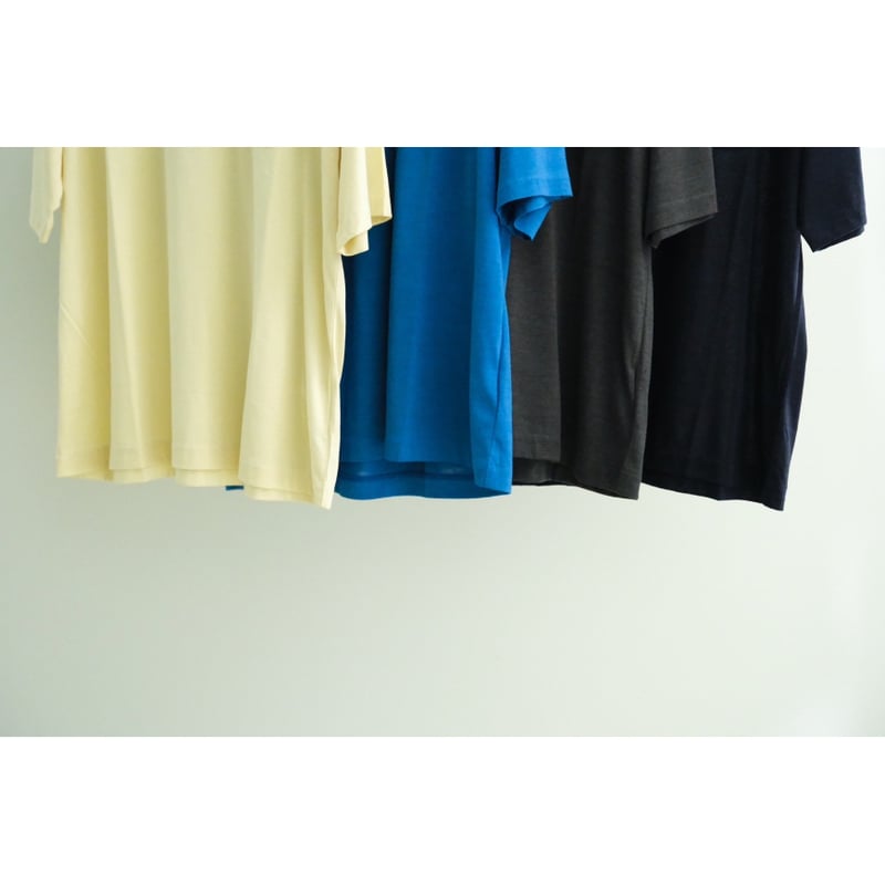 【MAATEE&SONS】WASHABLE SILK POCKET TEE MAATEE&SONS WASHABLE SILK POCKET-TEE | MusterWerk