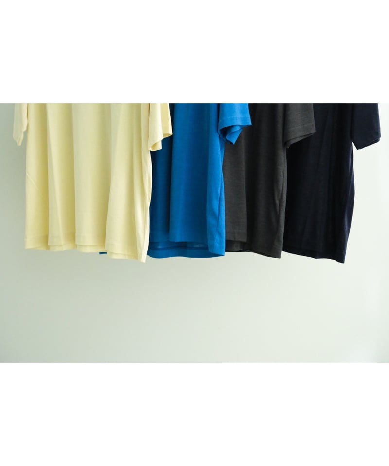 【MAATEE&SONS】WASHABLE SILK POCKET TEE MAATEE&SONS WASHABLE SILK POCKET-TEE | MusterWerk