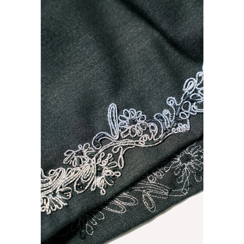 MAATEE&SONS Ex. 裾刺繍 SHORT TROUSER 