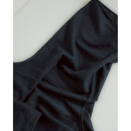 nonnotte "Super 120s Light Inlay Melton" Draping Big H/H Pullover
