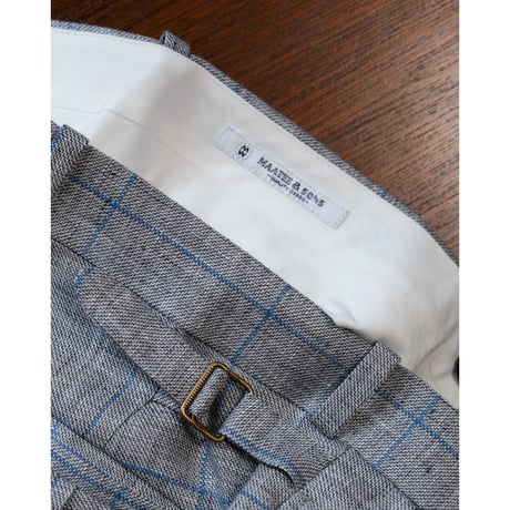 MAATEE&SONS 2PLEATS TROUSER "JEFFERLY" Maison Hellard