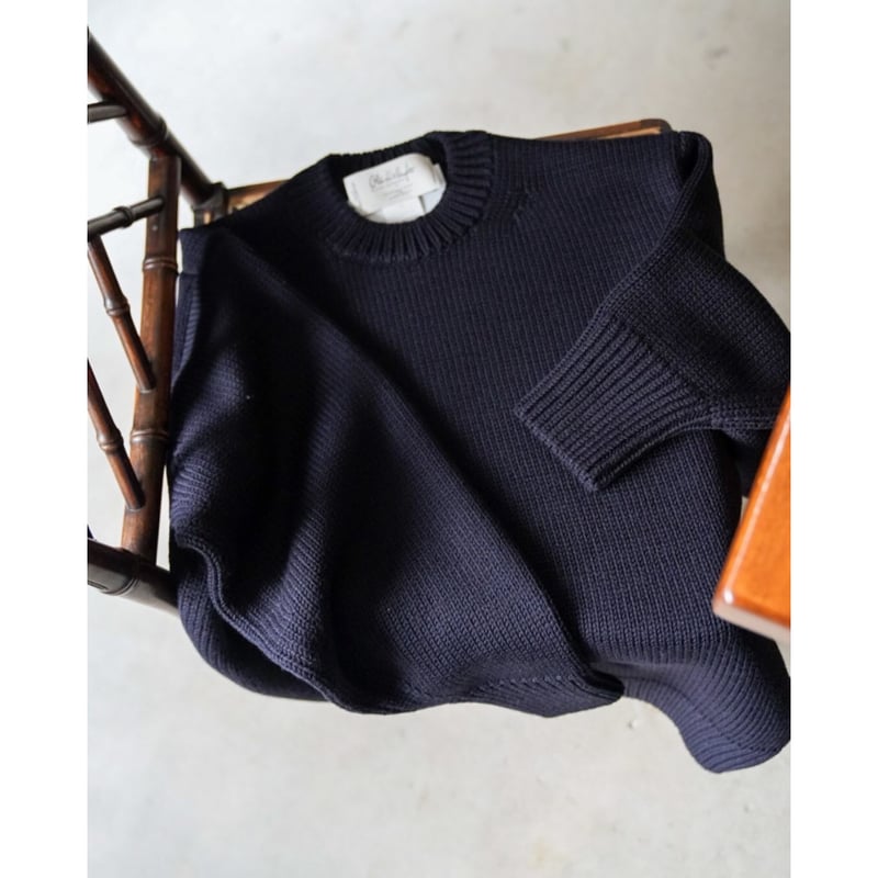 トップス Olde h&daughter WOOSTED WOOL CREW NECK Olde H & Daughter WOOSTED WOOL CREW NECK P/O |