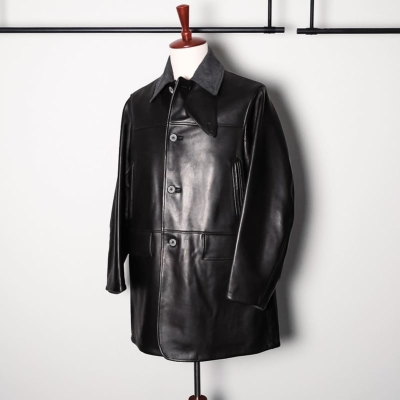ジャケット・アウター MAATEE&SONS LAMB LEATHER CAR COAT MAATEE&SONS LAMB LEATHER CAR COAT 裏CASHMERE | M