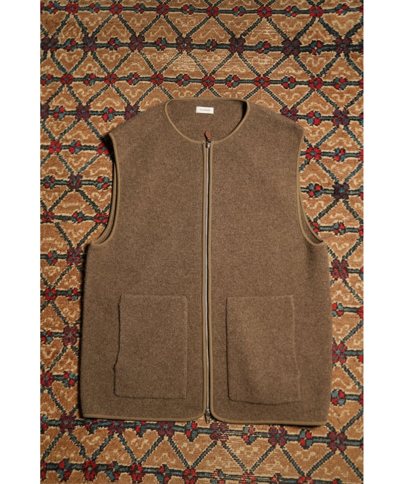 WALENODE innocent YAK Zip up vest