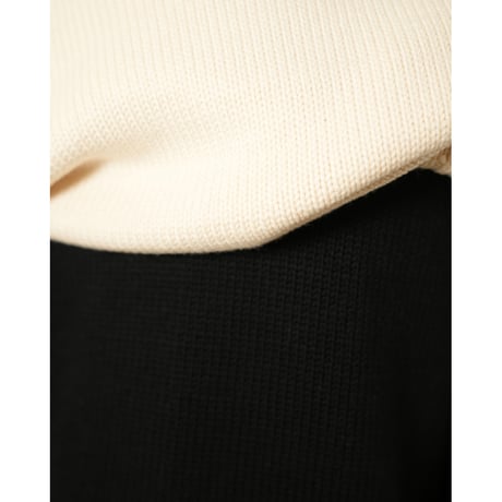 Olde H & Daughter WOOSTED WOOL CREW NECK P/O