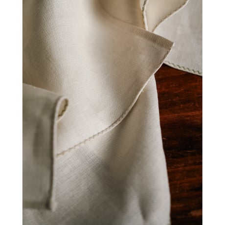 MAATEE&SONS Ex. "150/2 ROYAL OLYMPIC LINEN" ARTISAN SHIRTS