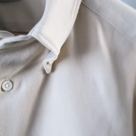 RAKINES Cotton work flannel B.D. shirt