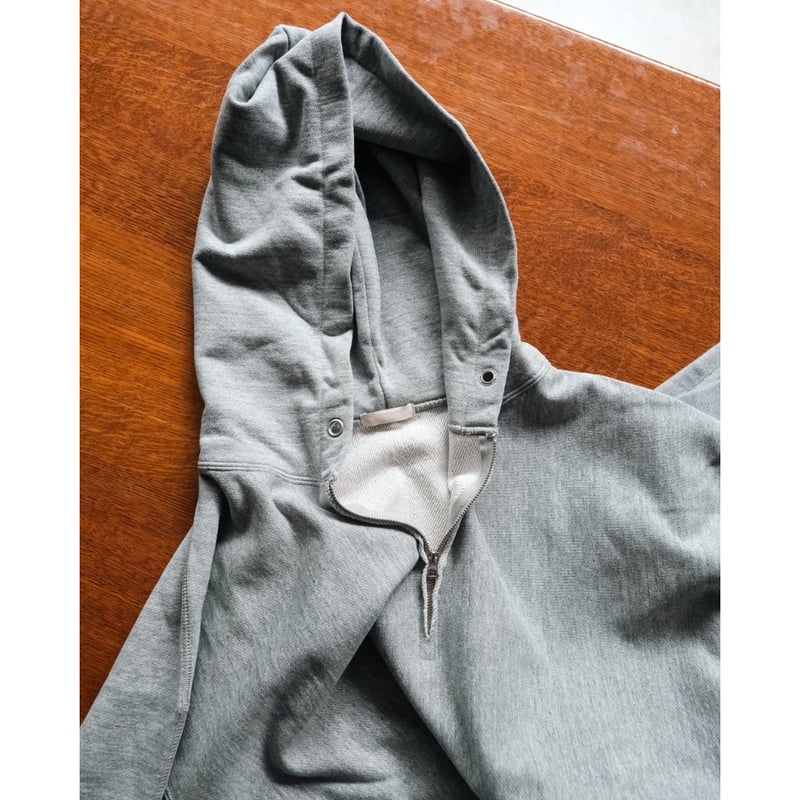 トップス ulterior FADED SILKY HALF ZIP HOODIE ULTERIOR Ex. FADED SILKY TERRY RW HALF ZIP HOOD