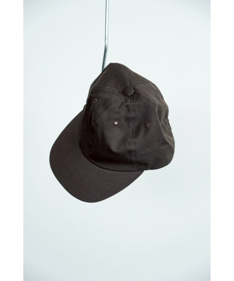 ULTERIOR WASHED VINTAGE TWILL 6 PANELED CAP |