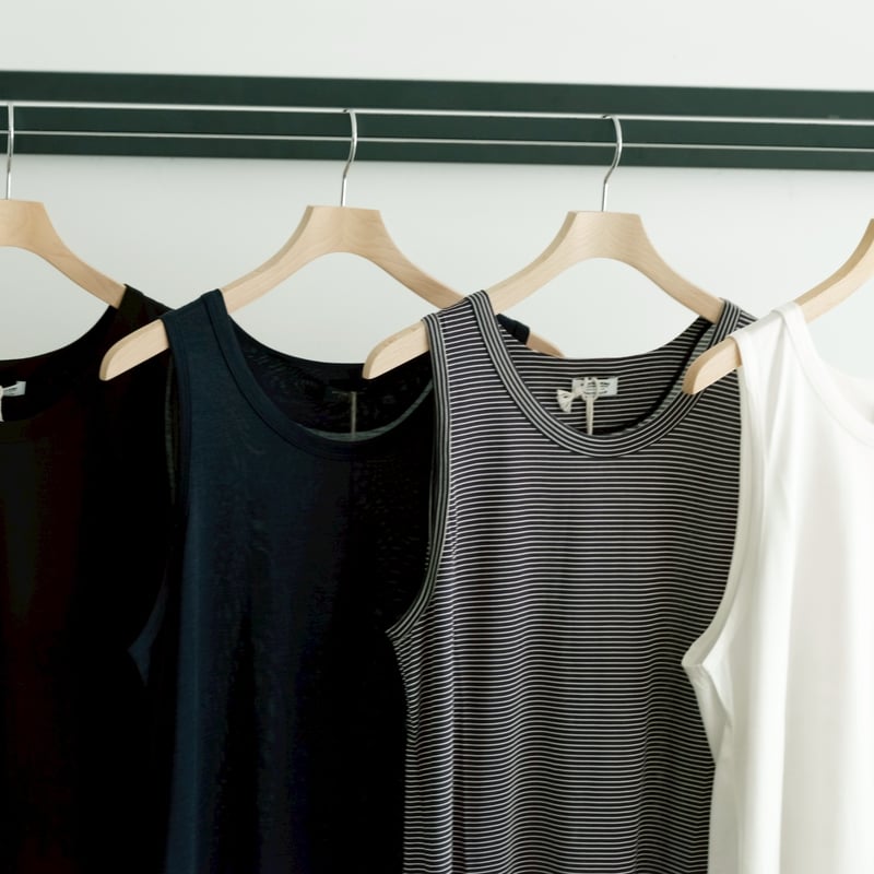 MAATEE&SONS WASHABLE SILK TENJIKU TANK TOP | Mu