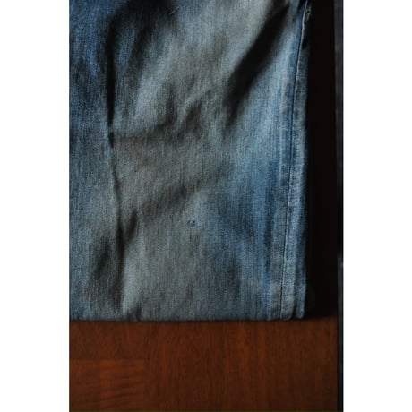 ANCELLM AGING MIDDLE STRAIGHT 5P DENIM PANTS