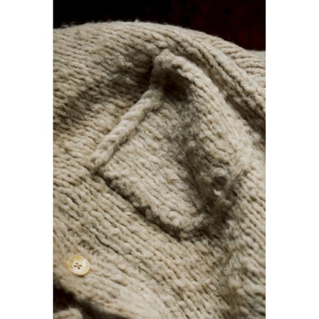 YANABA "ARRON" POLO NECK CARDIGAN