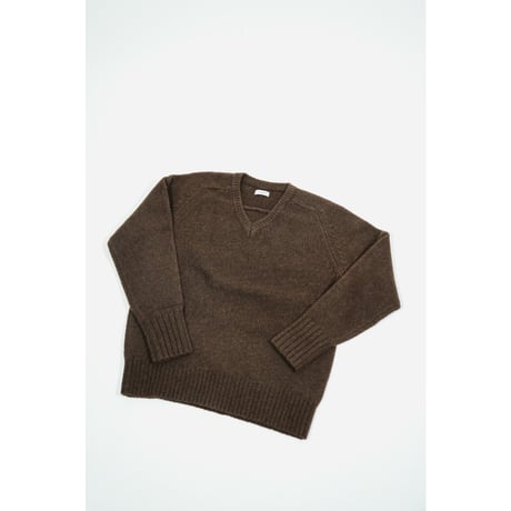 WALENODE "Innocent YAK" Shetland sweater- V