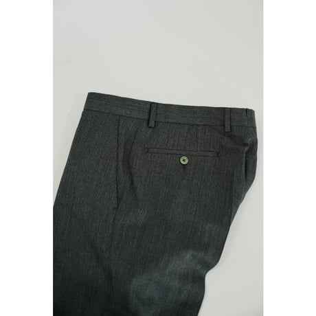 BIBOJA High Waisted Flare Trousers - No Pleat/Slanted Pockets