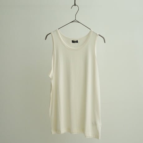 MAATEE&SONS Ex. WASHABLE SILK TENJIKU TANK TOP