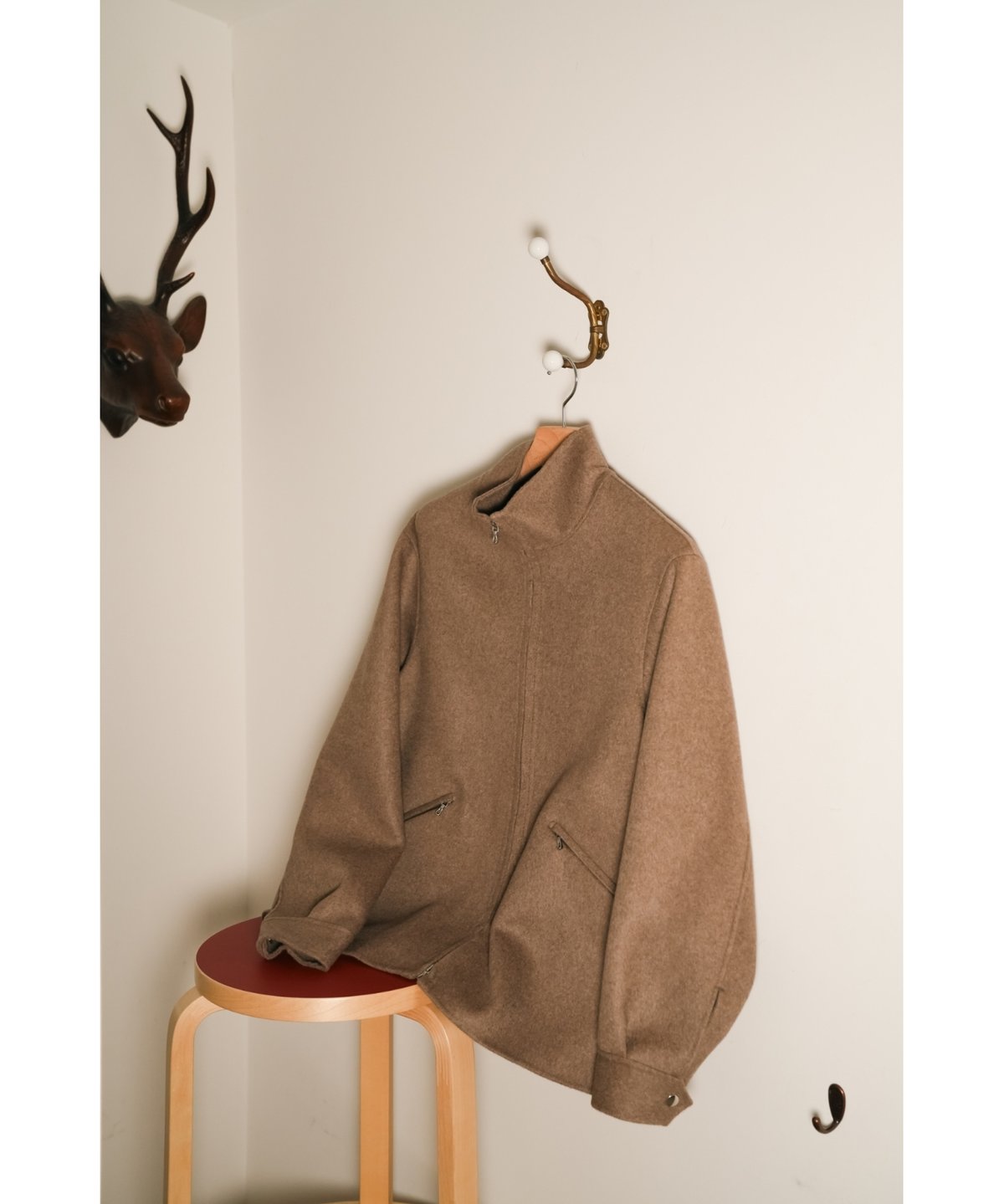 MAATEE&SONS CASHMERE/MINK SPORTS JACKET | Muste